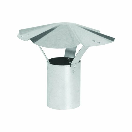 GRAY METAL PRODUCTS 4-327 4 GALV VENT CAP GV0587